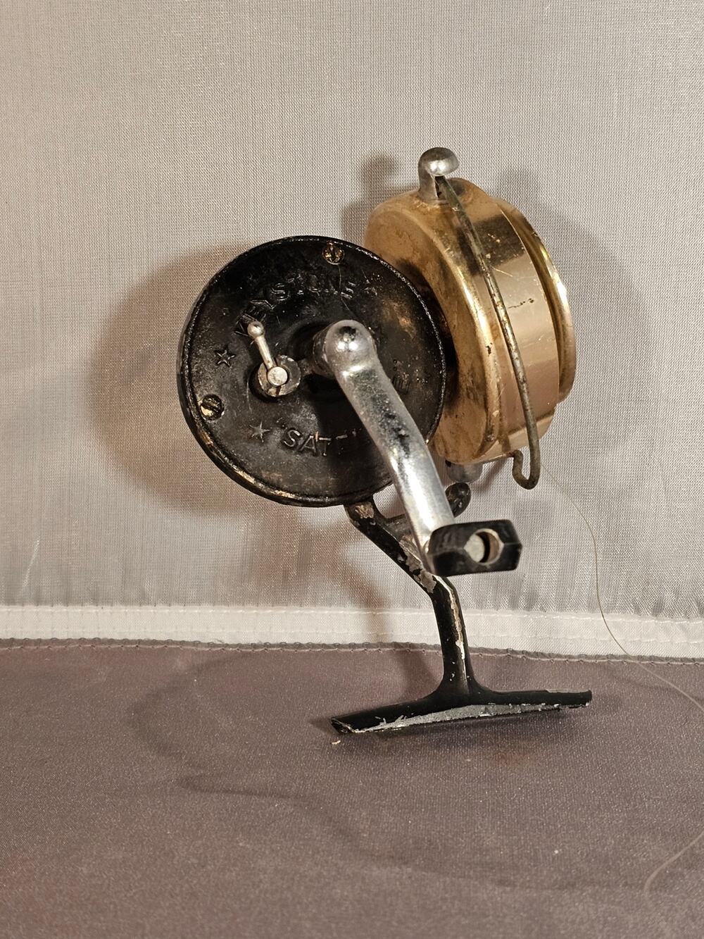 Vintage Keystone Satellite X17 Fishing Reel - Open Faced - Made in Japan
